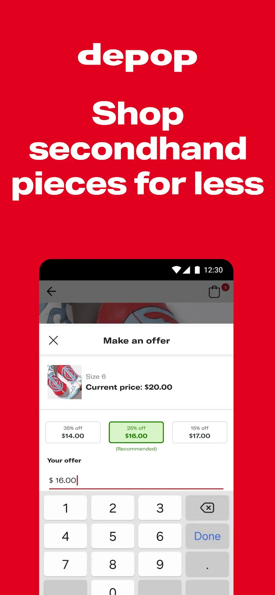 Screenshot Depop - Buy & Sell Clothes 7