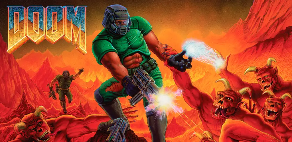 DOOM game cover art for Android