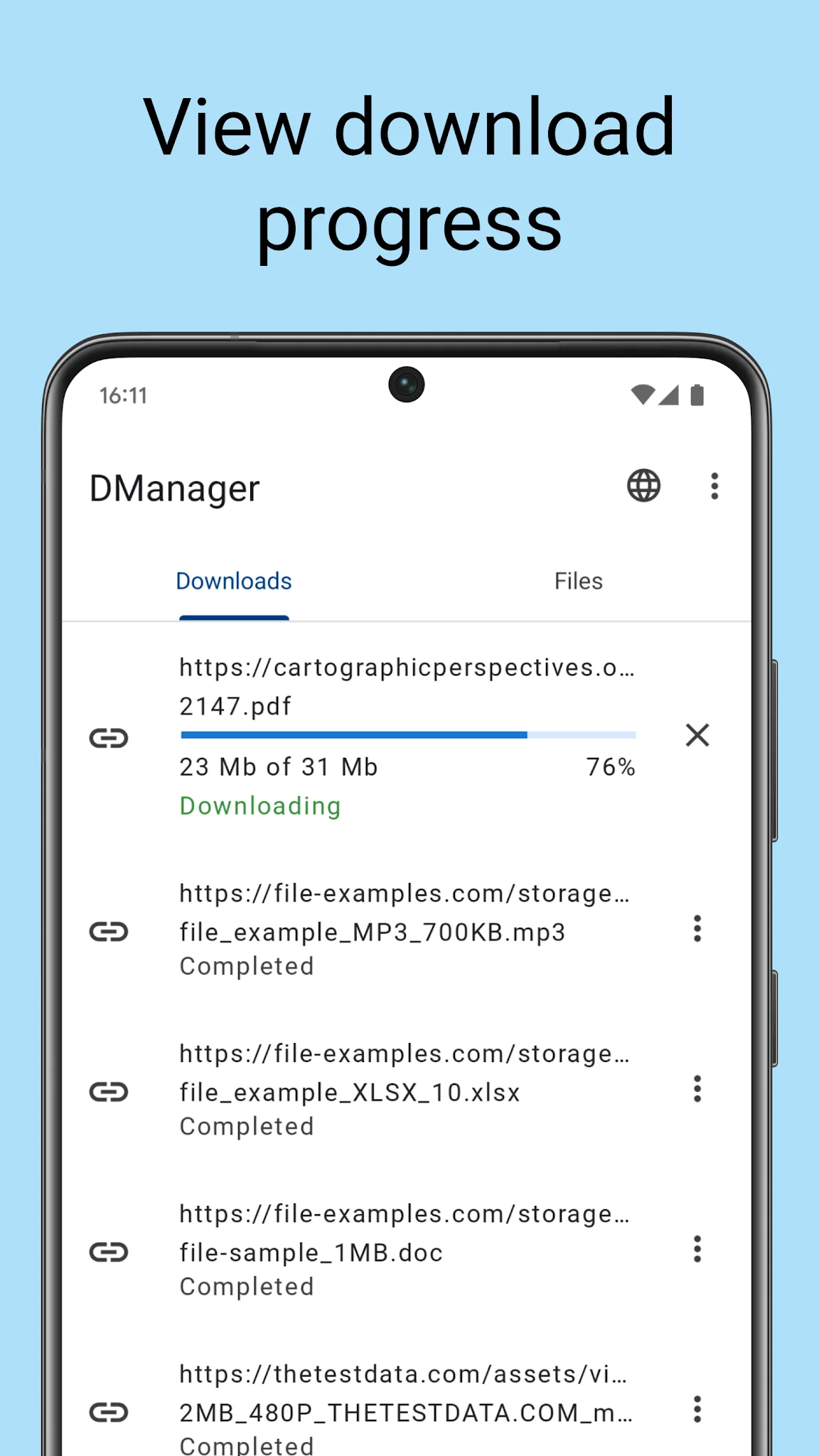 Screenshot Download manager 2