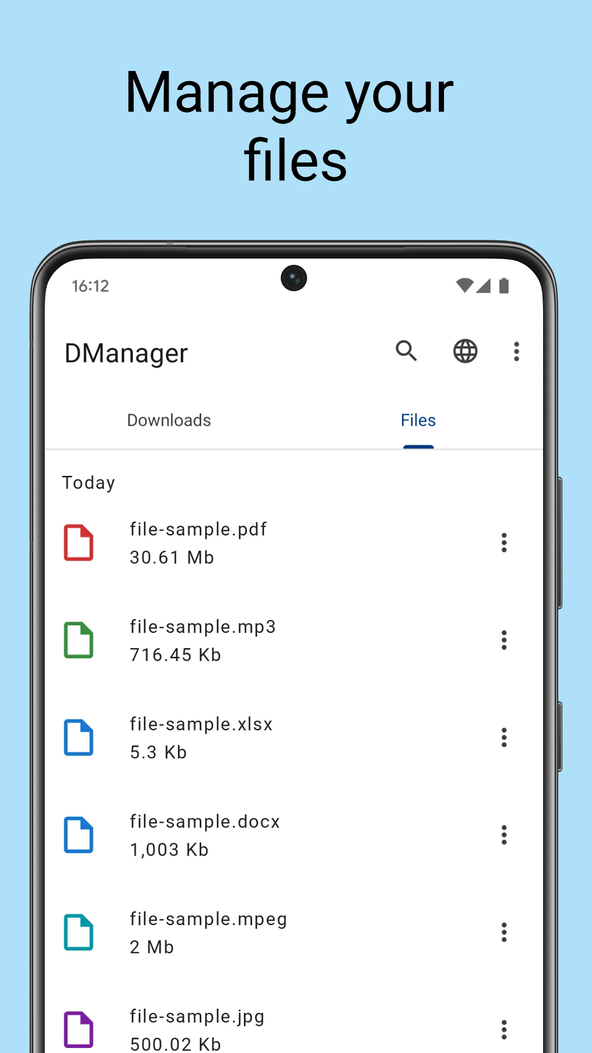 Screenshot Download manager 3