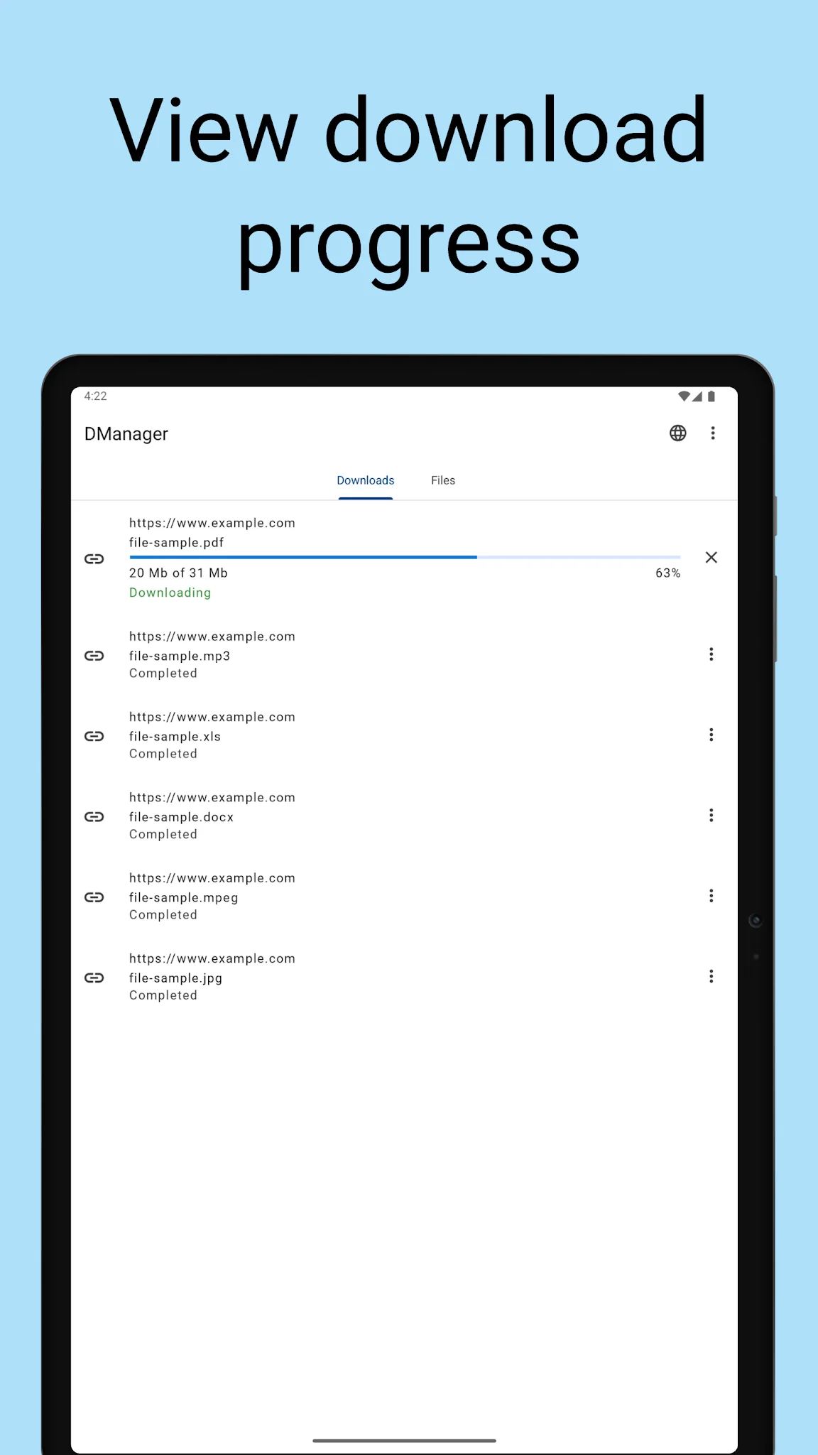 Screenshot Download manager 6