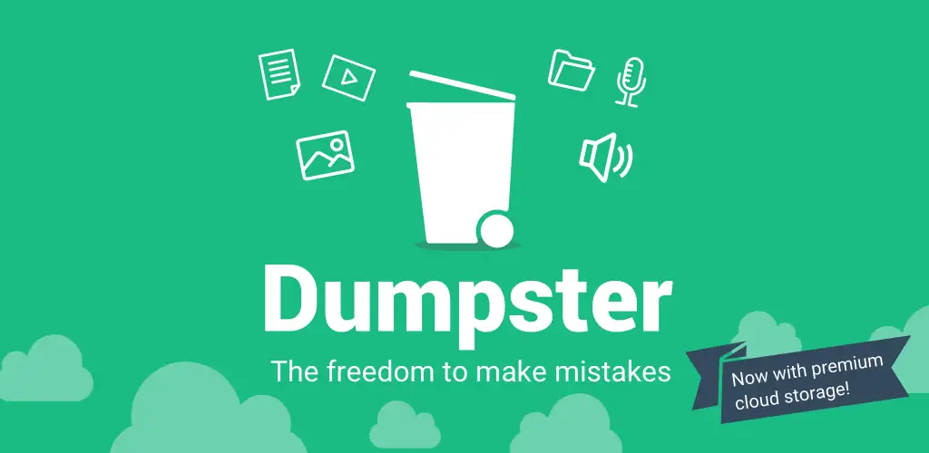 Корзина - Dumpster приложение обложка для Android