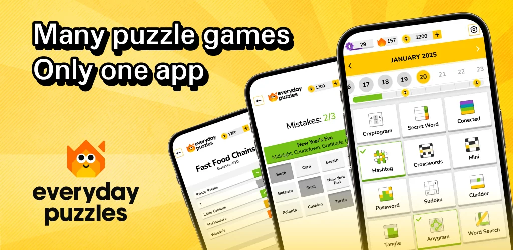 Everyday Puzzles: Mini Games juego carátulas para Android