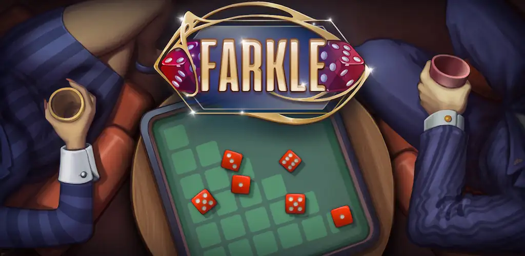Farkle online 10000 Dice Game لعبة غلاف فني للأندرويد
