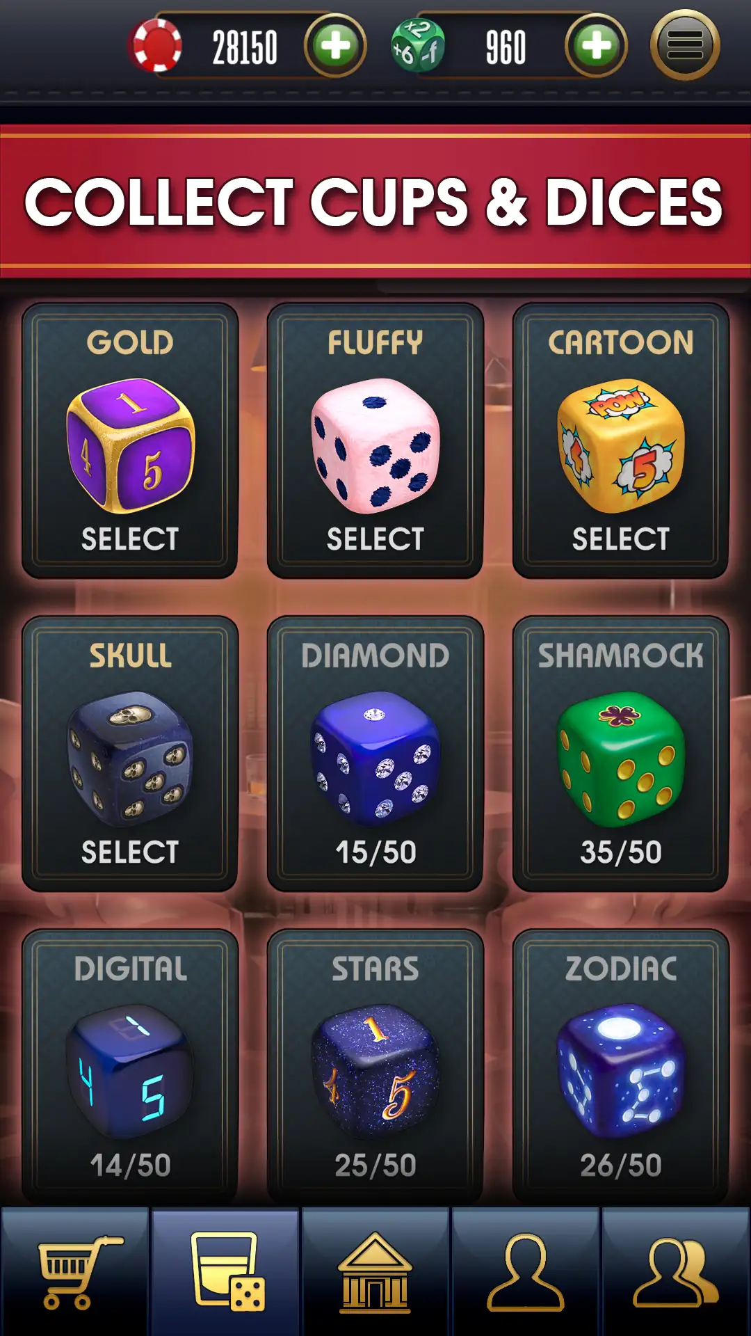 لقطة شاشة Farkle online 10000 Dice Game %د
