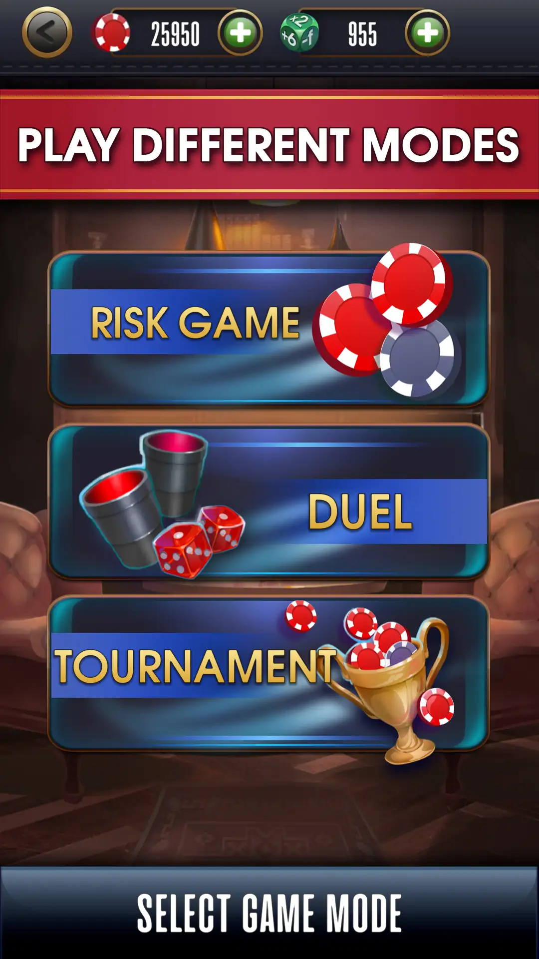 لقطة شاشة Farkle online 10000 Dice Game %د