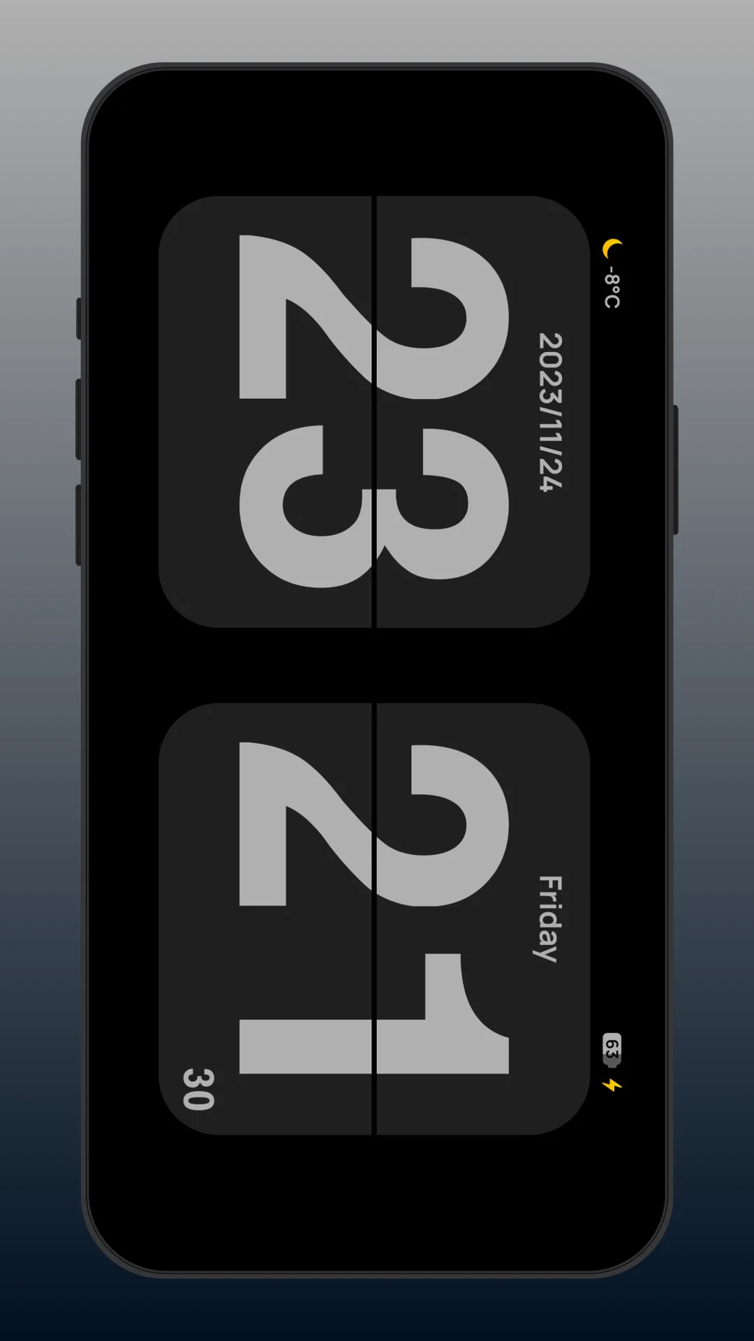 Screenshot Flip Clock: World Clock 2