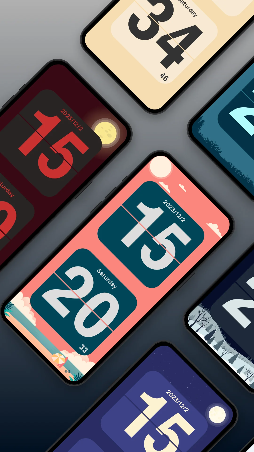 Screenshot Flip Clock: World Clock 3
