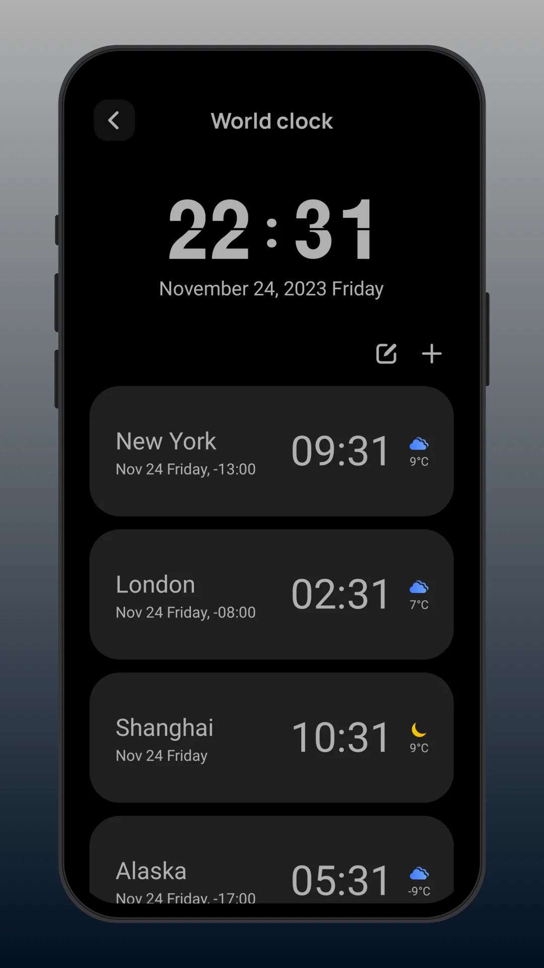 Screenshot Flip Clock: World Clock 6