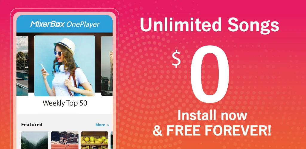android için (US) FREEMUSIC© MP3 Player Pro uygulama kapak resmi