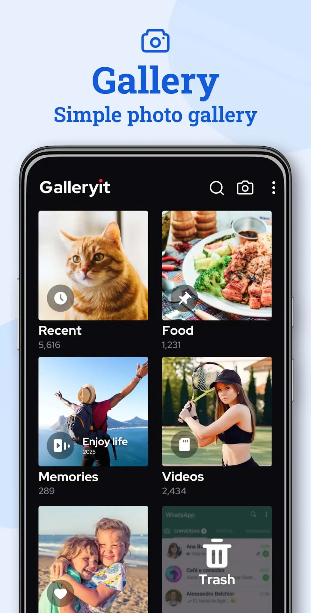 Galleryit - Photo Vault, Album скриншот 1