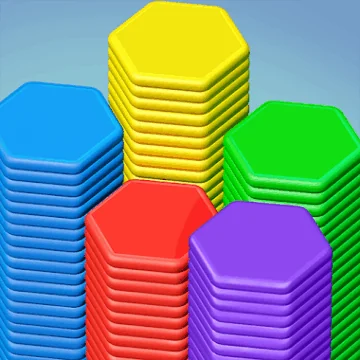 Hexa Master 3D - Color Sort Икона