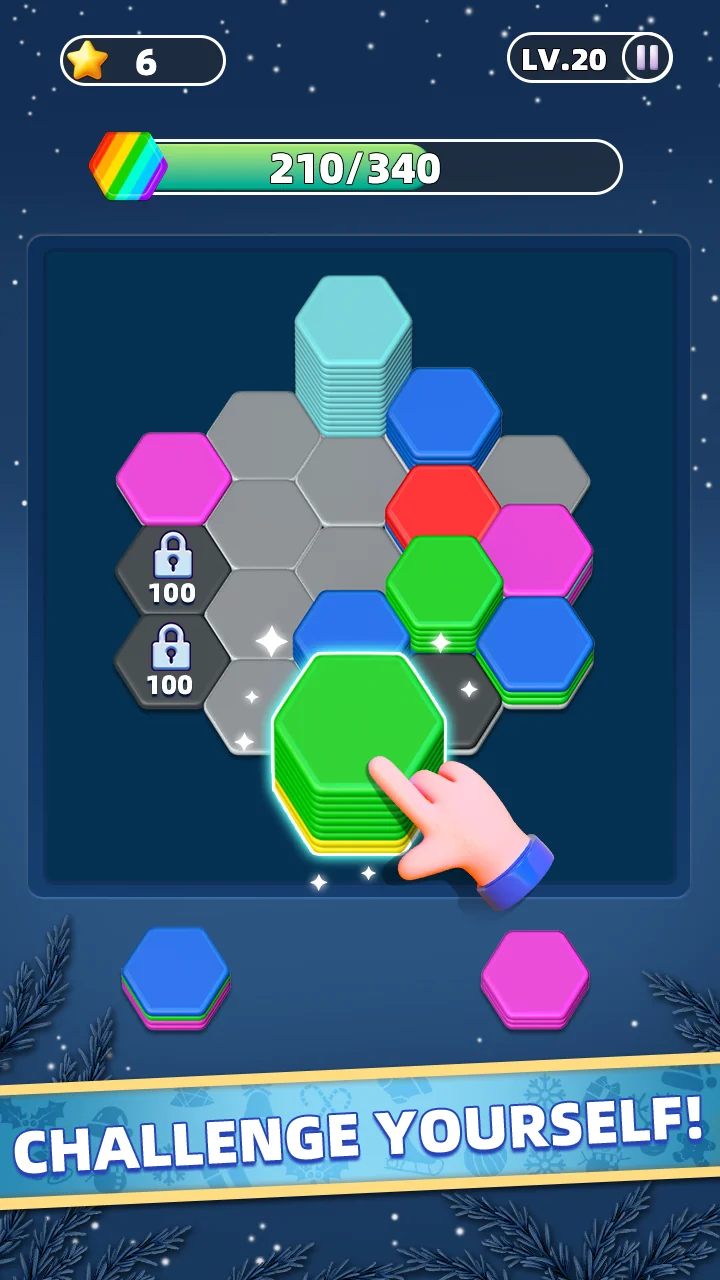 لقطة شاشة Hexa Master 3D - Color Sort %د