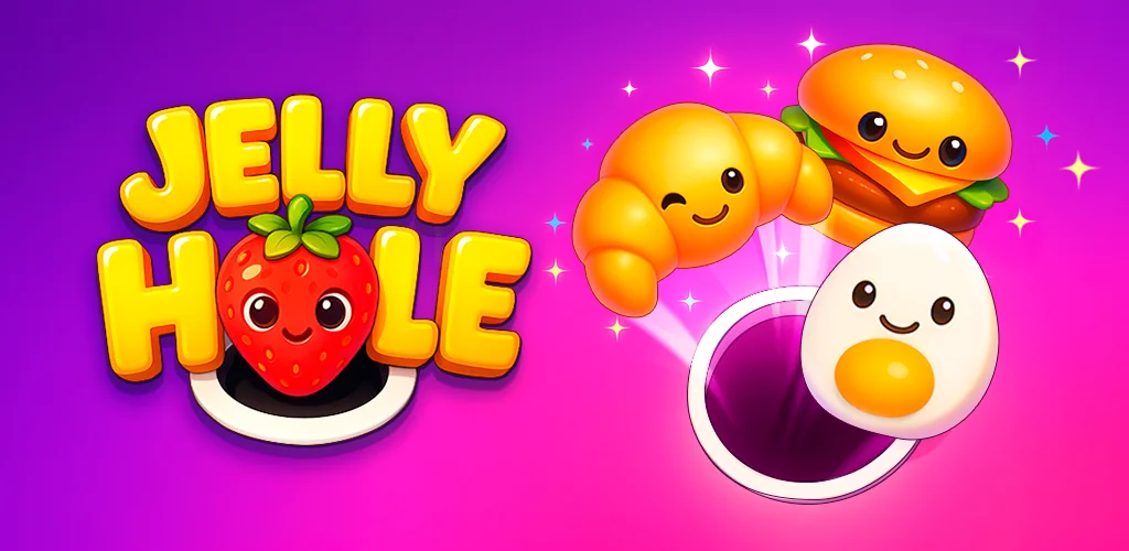 Jelly Hole: Buraco Negro jogo arte da capa para Android