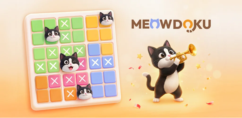 Meowdoku: Brain Puzzle Games game cover art for Android