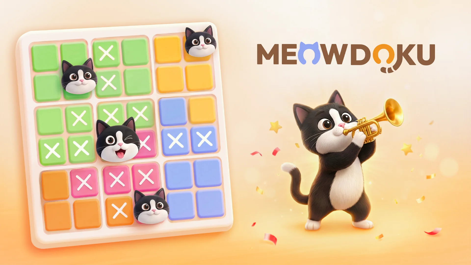 Screenshot Meowdoku: Brain Puzzle Games 1