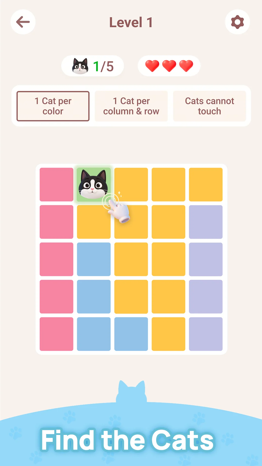 Screenshot Meowdoku: Brain Puzzle Games 2