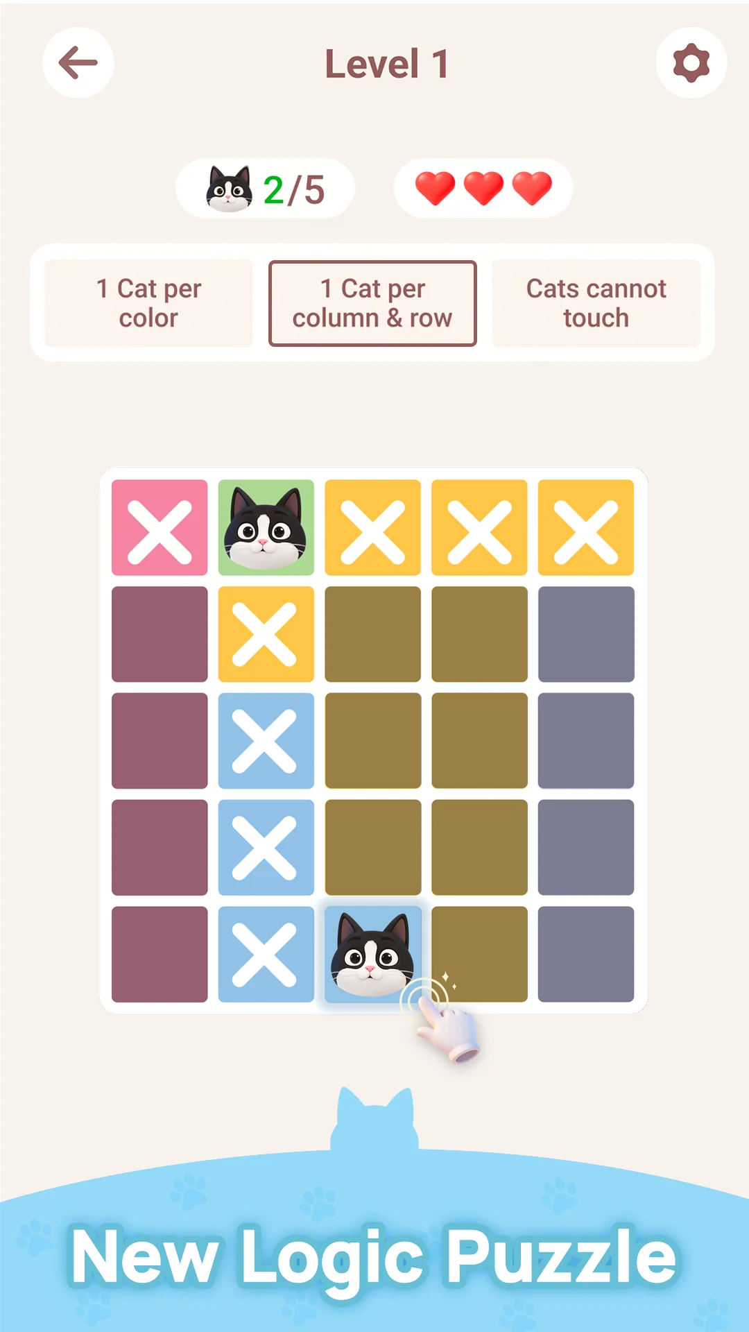 Screenshot Meowdoku: Brain Puzzle Games 3