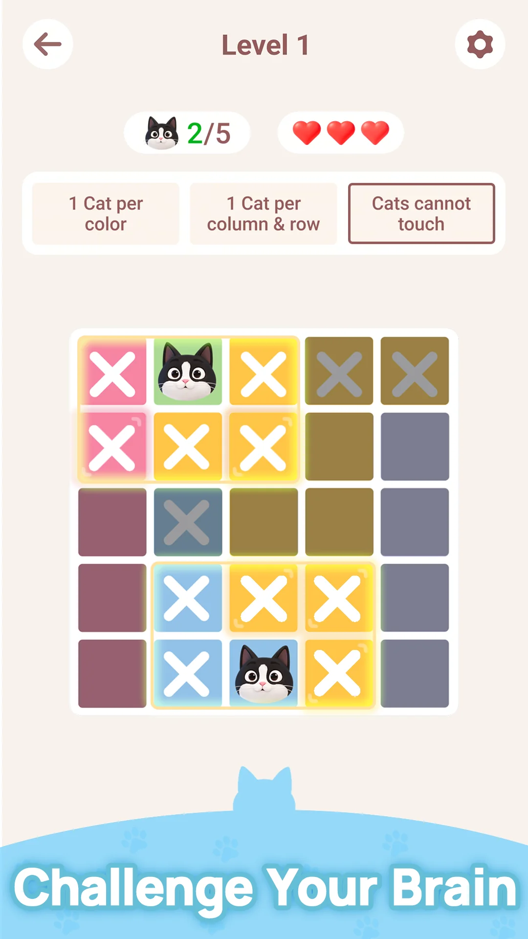 Screenshot Meowdoku: Brain Puzzle Games 4