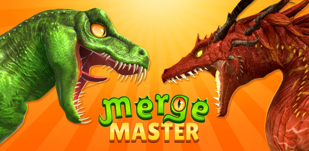 Merge Master: Dinosaur Monster game cover art for Android