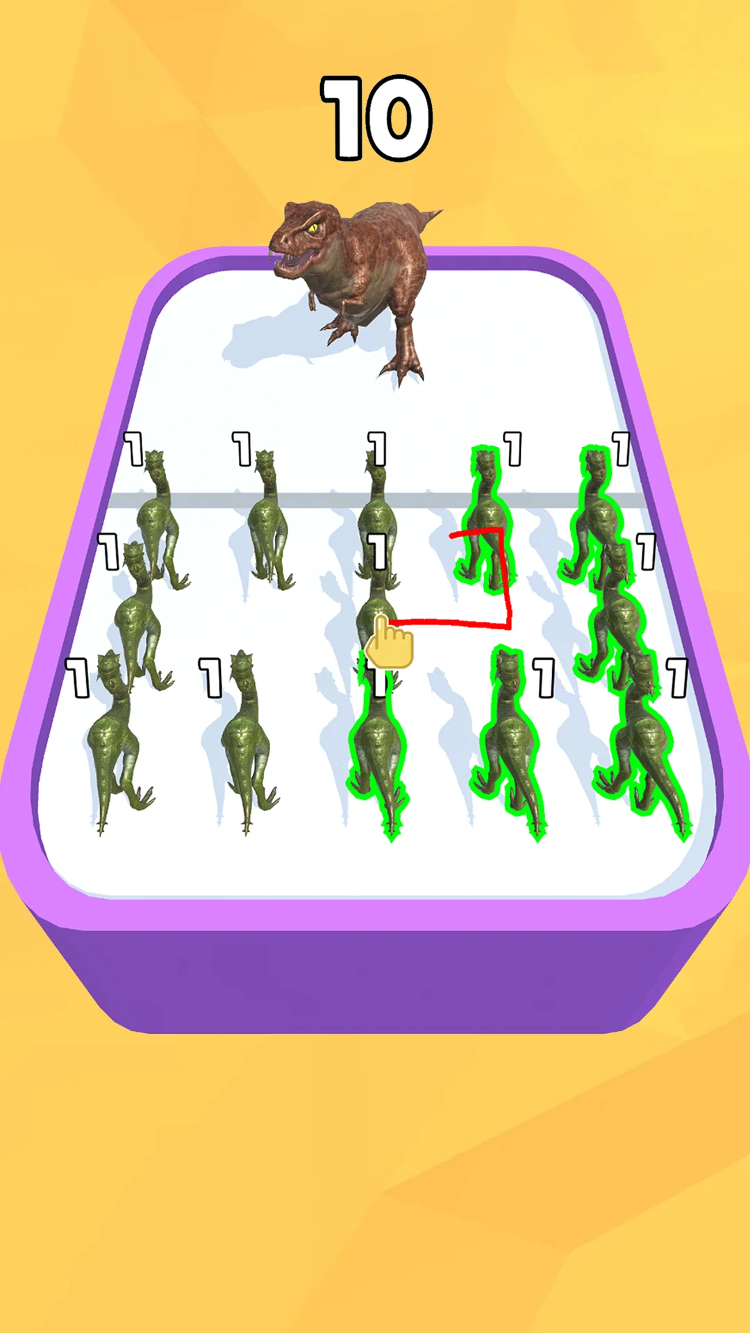 Screenshot Merge Master: Dinosaur Monster 3