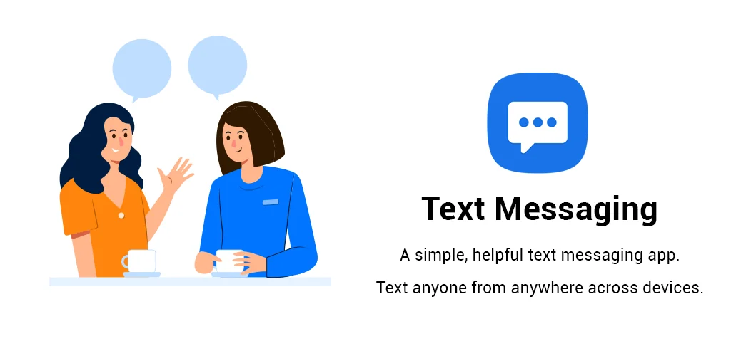 Messages app cover art for Android
