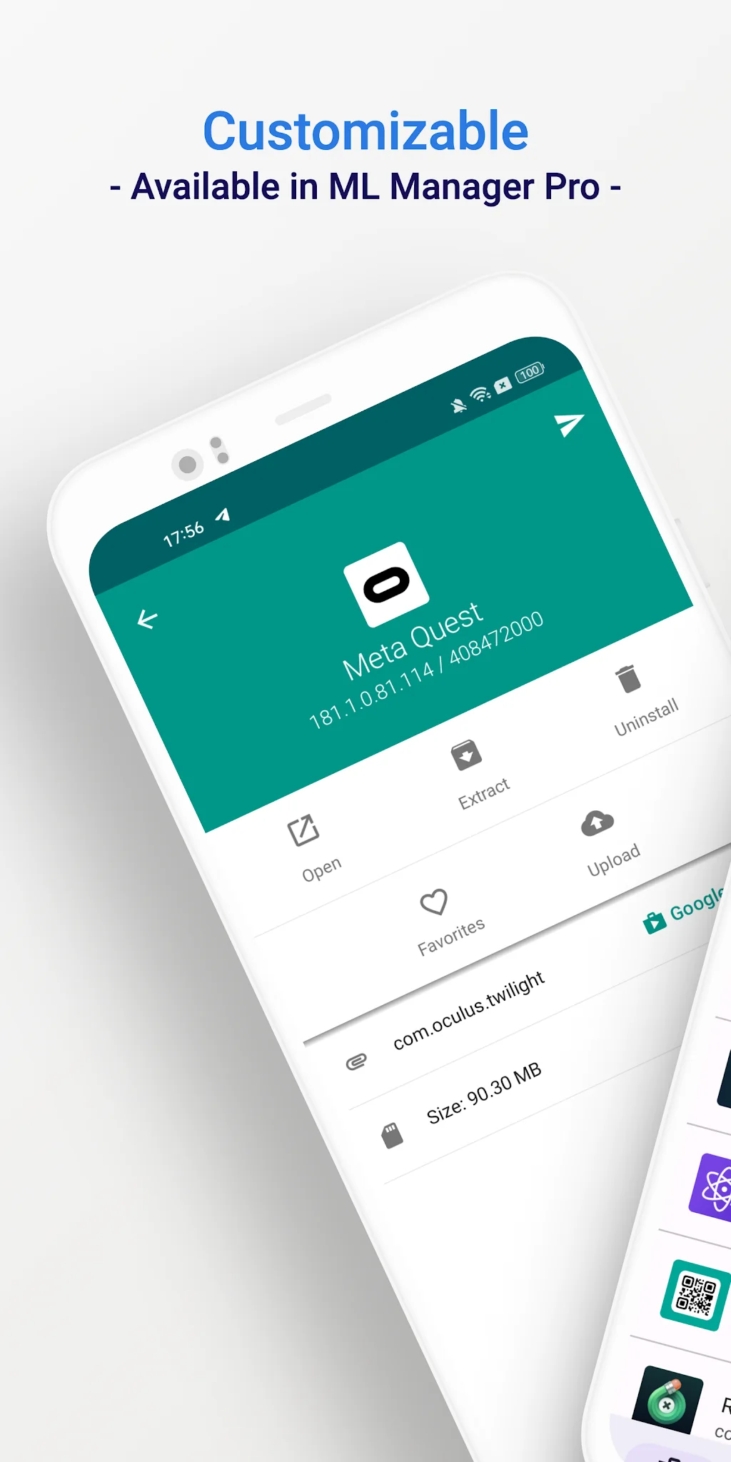 لقطة شاشة ML Manager: APK Extractor %د