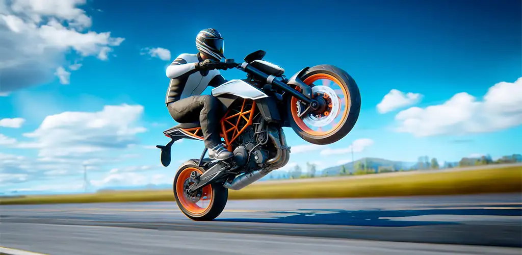 Motorcycle Real Simulator игра обложка для Android