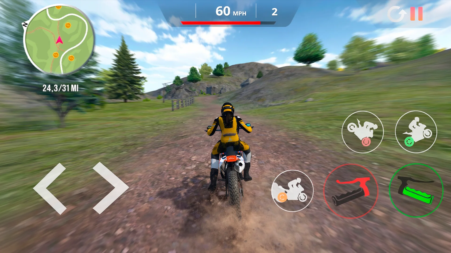 Скриншот Motorcycle Real Simulator 3