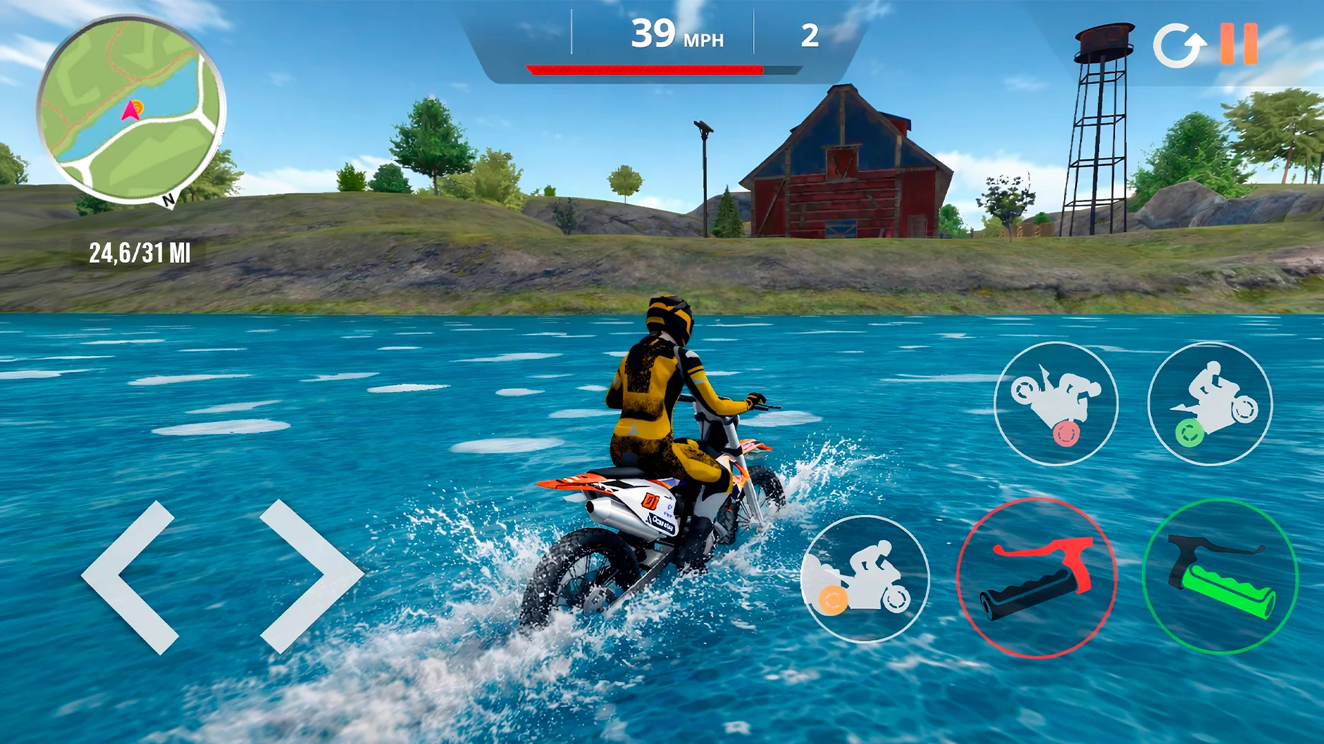 Скриншот Motorcycle Real Simulator 4