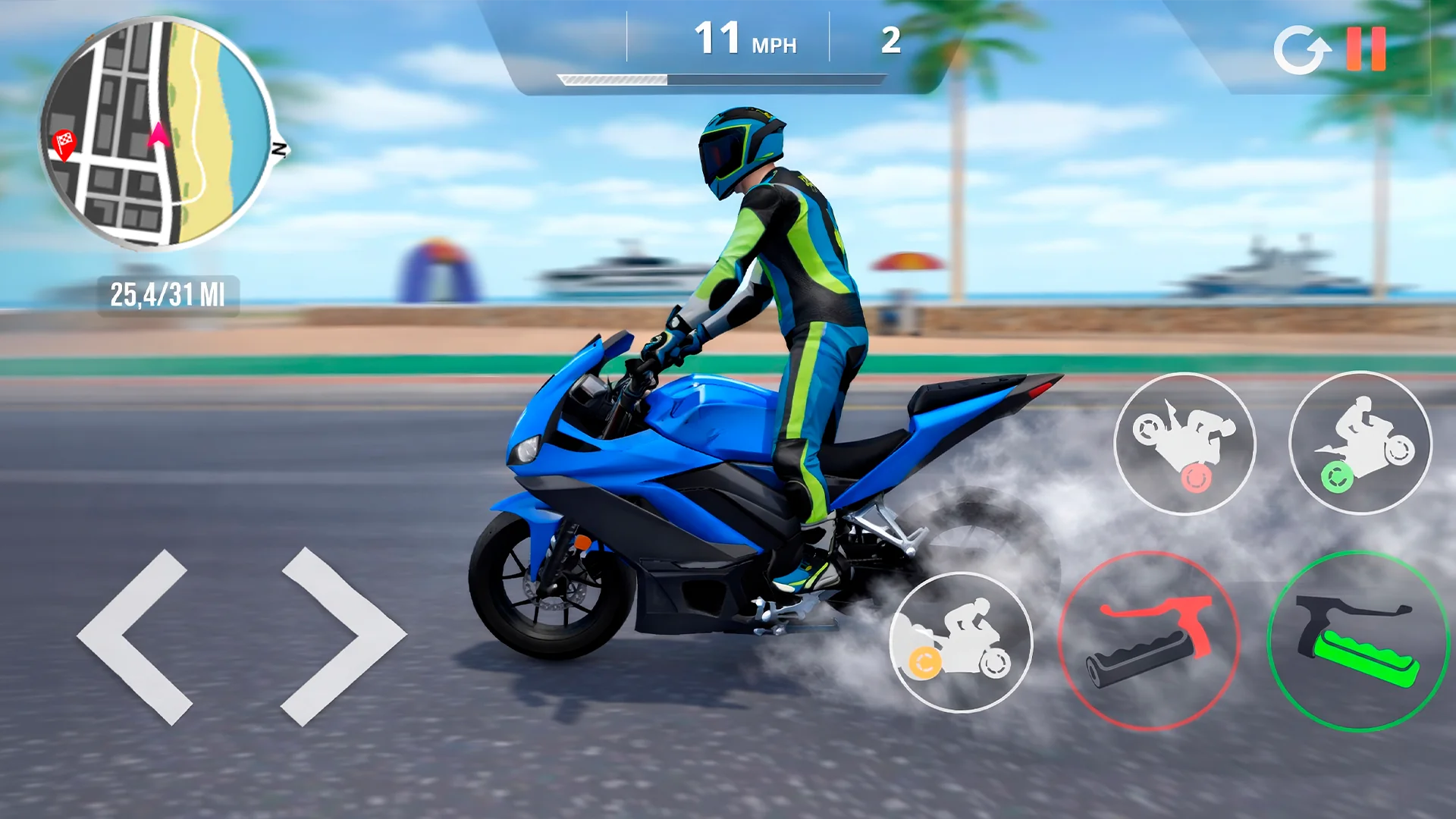 Скриншот Motorcycle Real Simulator 5