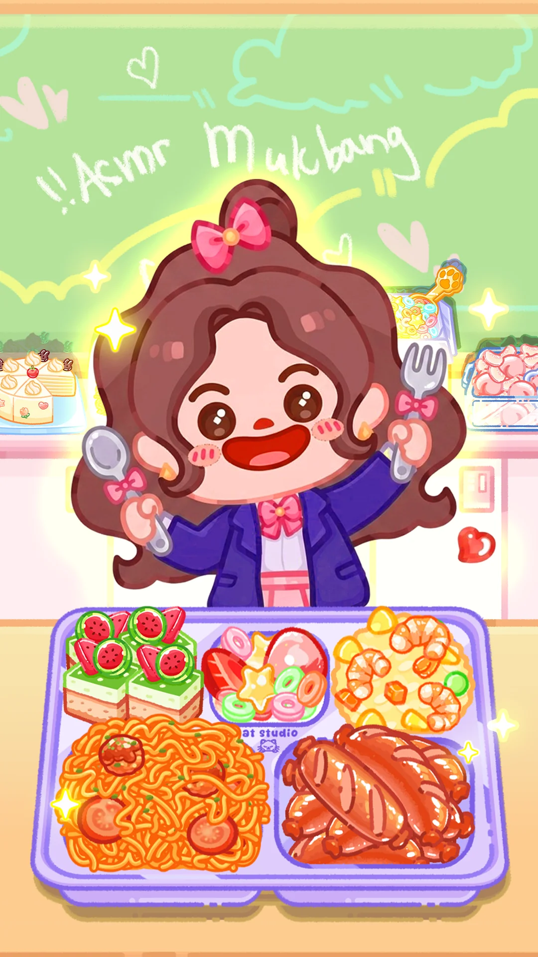 Screenshot Mukbang ASMR Livestream Party 1