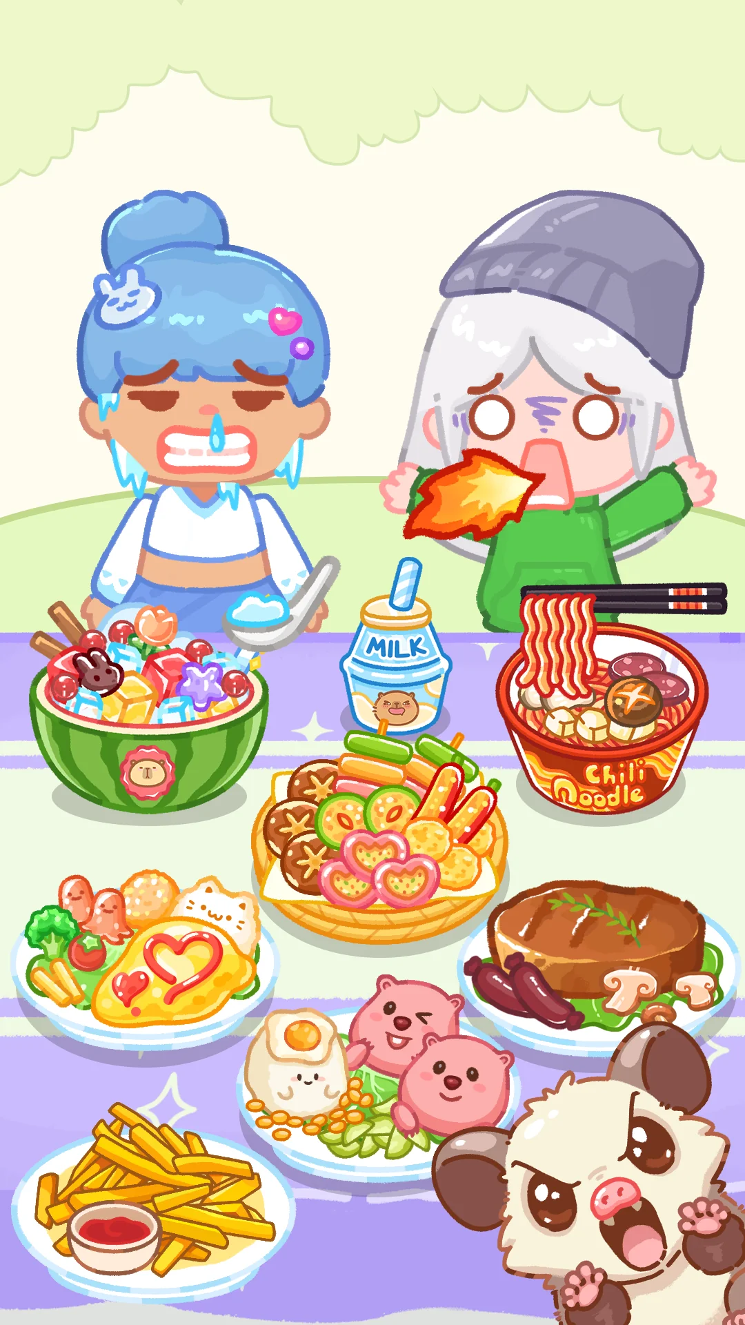 Screenshot Mukbang ASMR Livestream Party 6