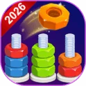 Сортировка Гаек - Цветная Игра