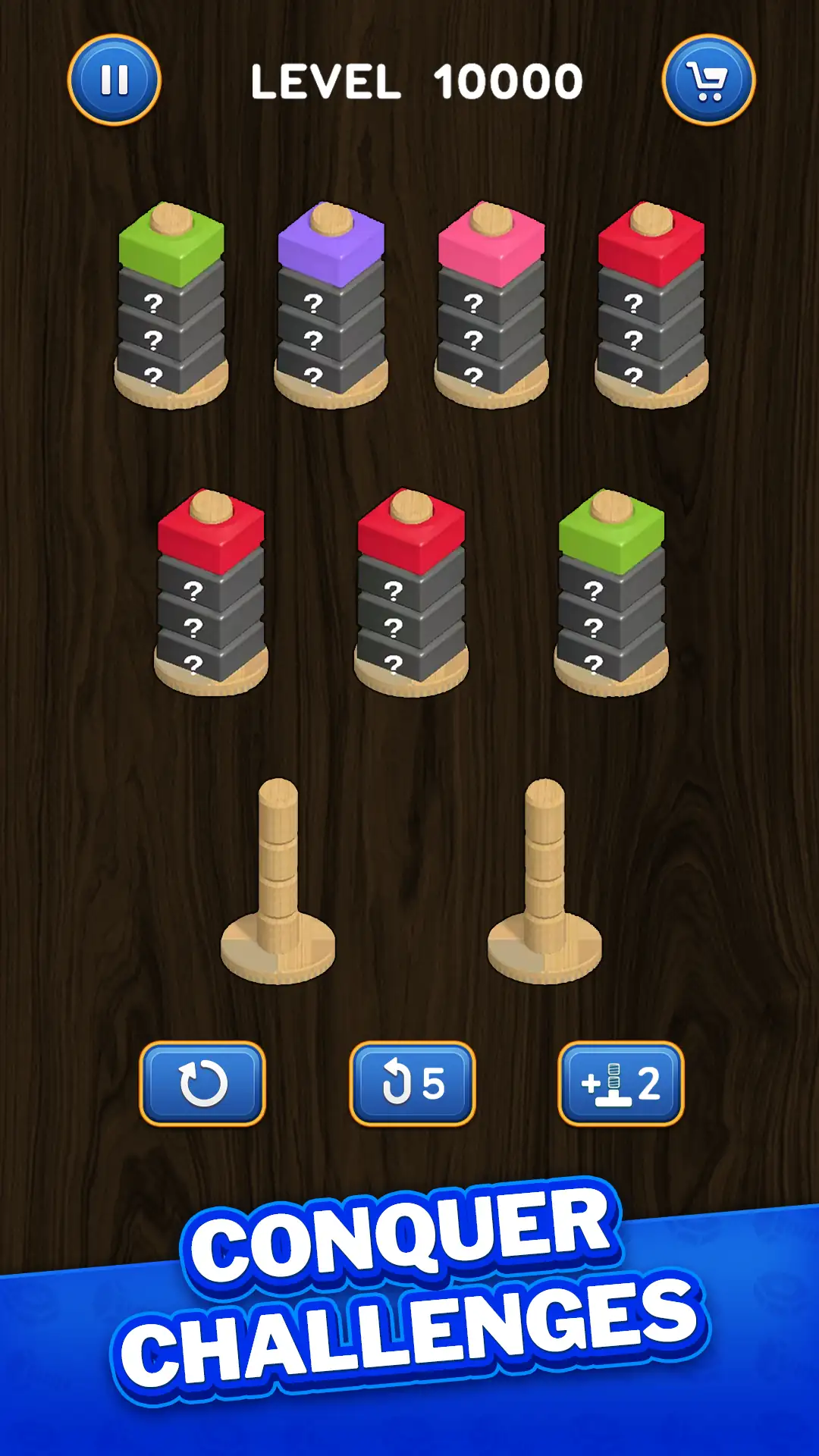 Скриншот Сортировка Гаек - Цветная Игра 7