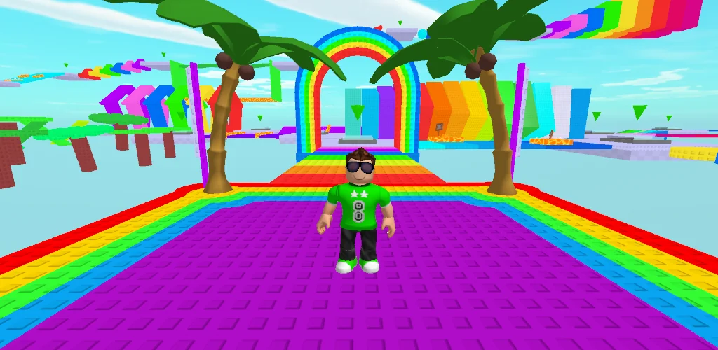 Скриншот Obby's World Easy Parkour 1