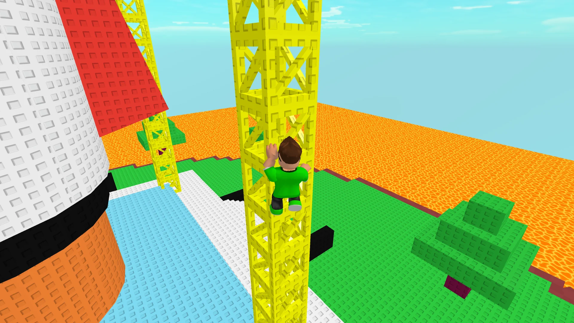 Скриншот Obby's World Easy Parkour 3