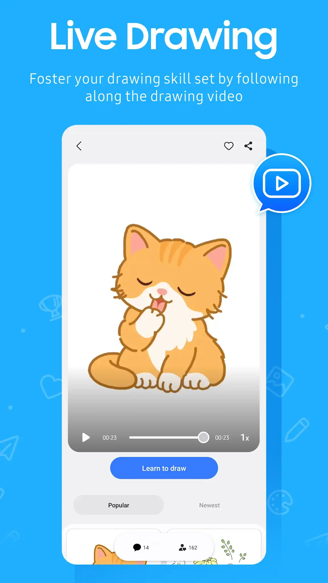 Screenshot PENUP – Drawing-sharing SNS 4