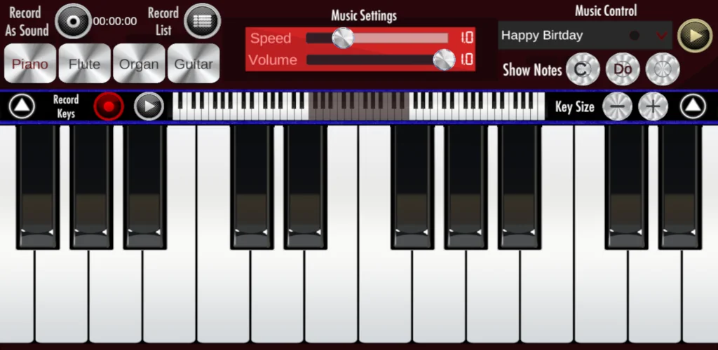 Real Piano jeu cover art for Android