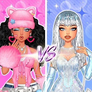 Rebel Glam: العاب تلبيس بنات أيقونة