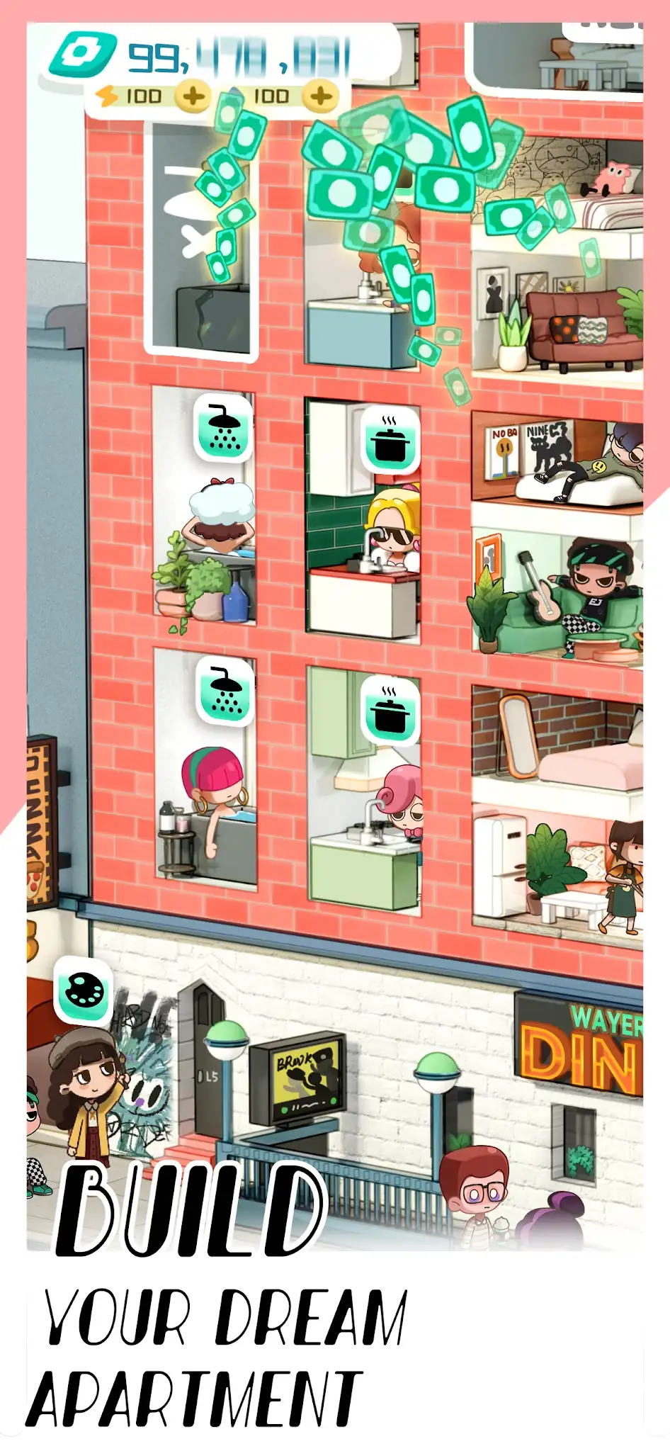لقطة شاشة Rent Please!-Landlord Sim %د