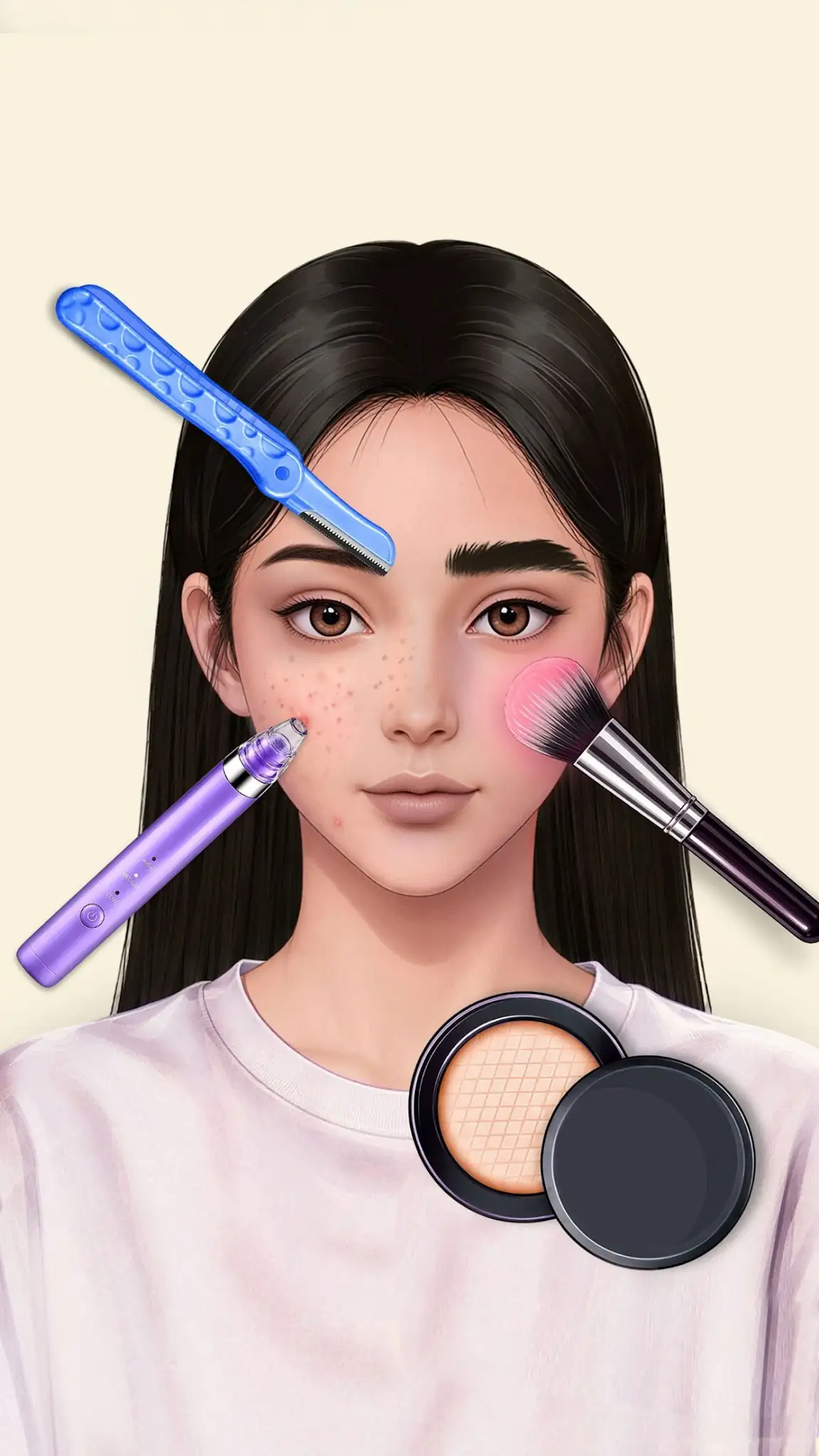 Screenshot Skincare ASMR: Relaxing Games 1