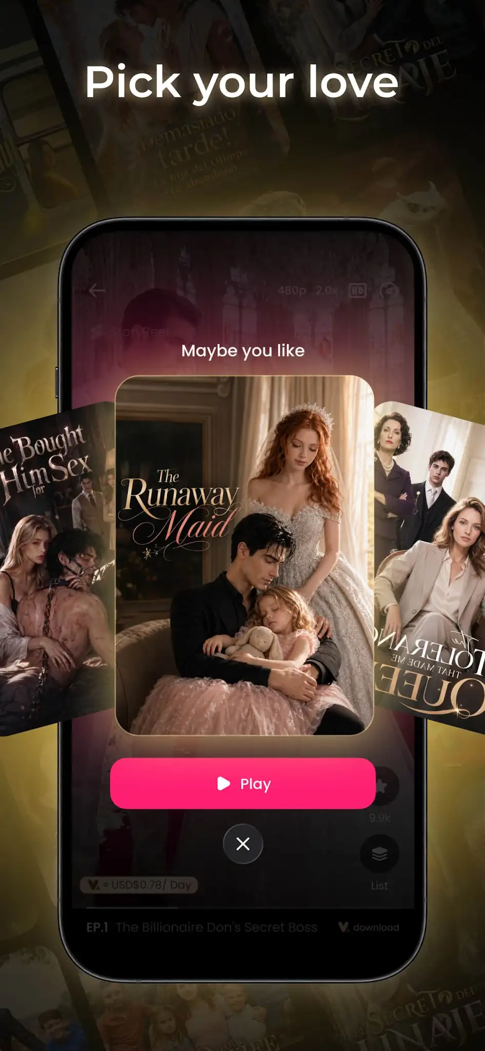 Ekran Görüntüsü StoryReel: Kısa Dizi Videoları 3