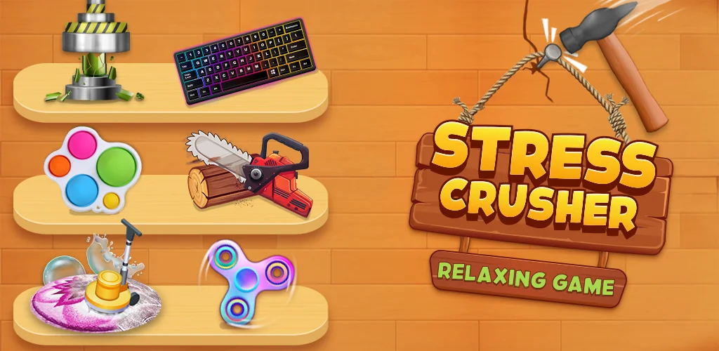 Stress Crusher Relaxing Games игра корица за Android