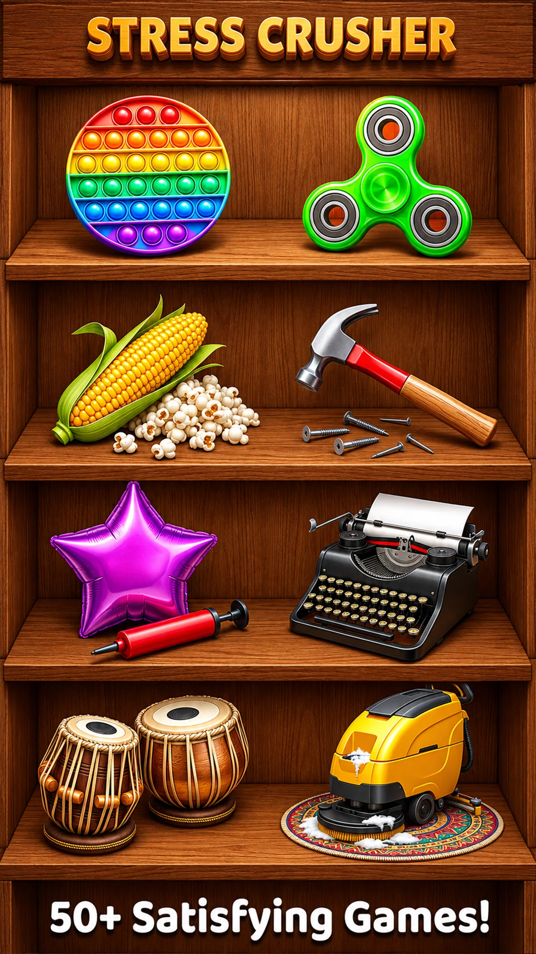 Снимка на екрана Stress Crusher Relaxing Games 1