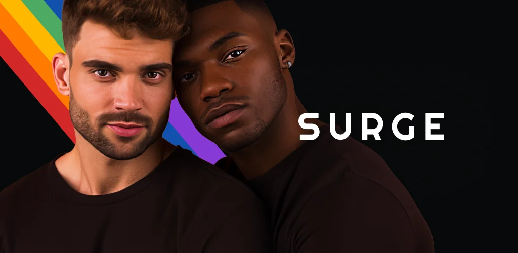 SURGE – गे डेटिंग और चैट ऐप अनुप्रयोग Android के लिए कवर आर्ट