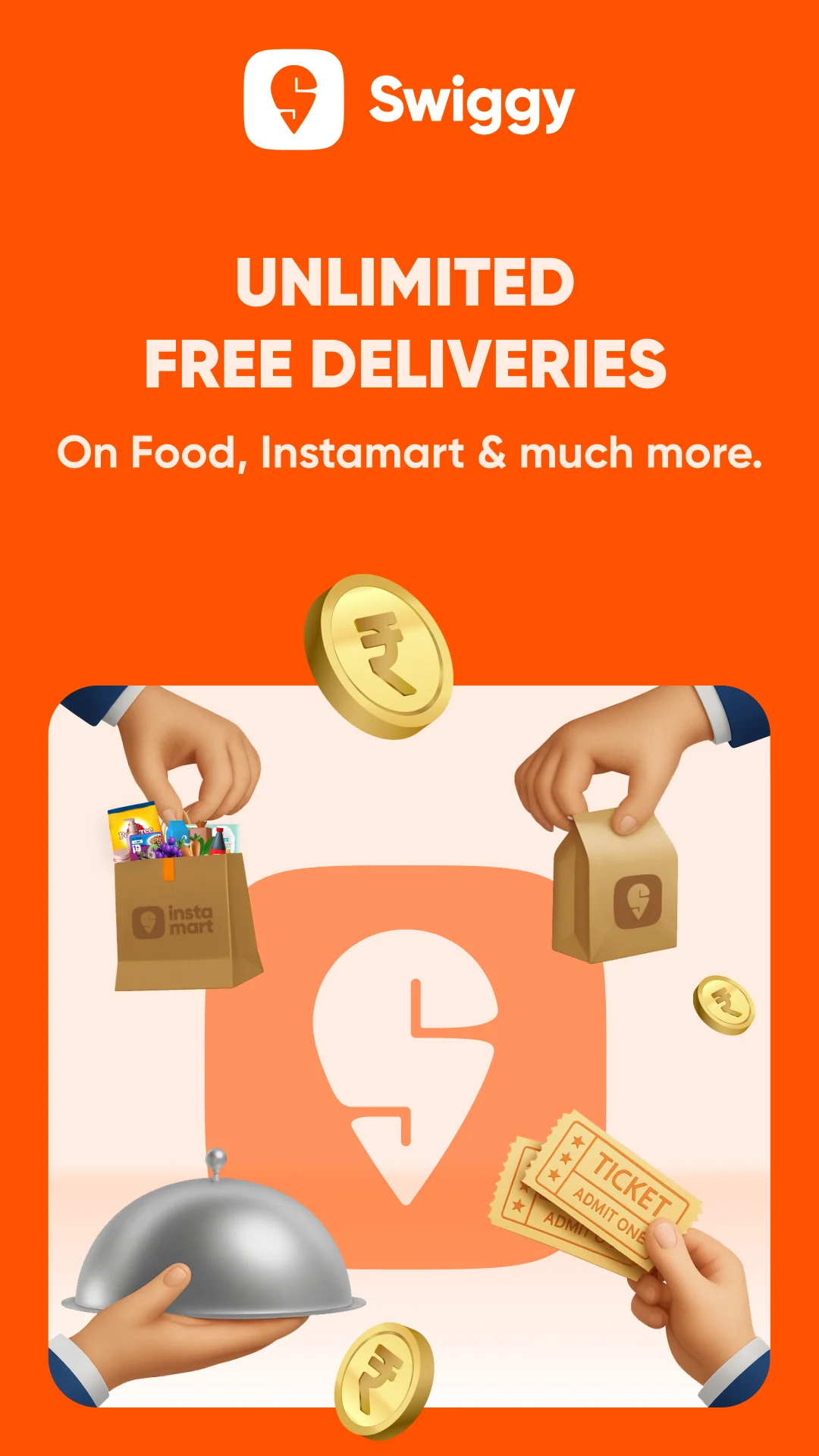 Скриншот Swiggy: Food Instamart Dineout 6