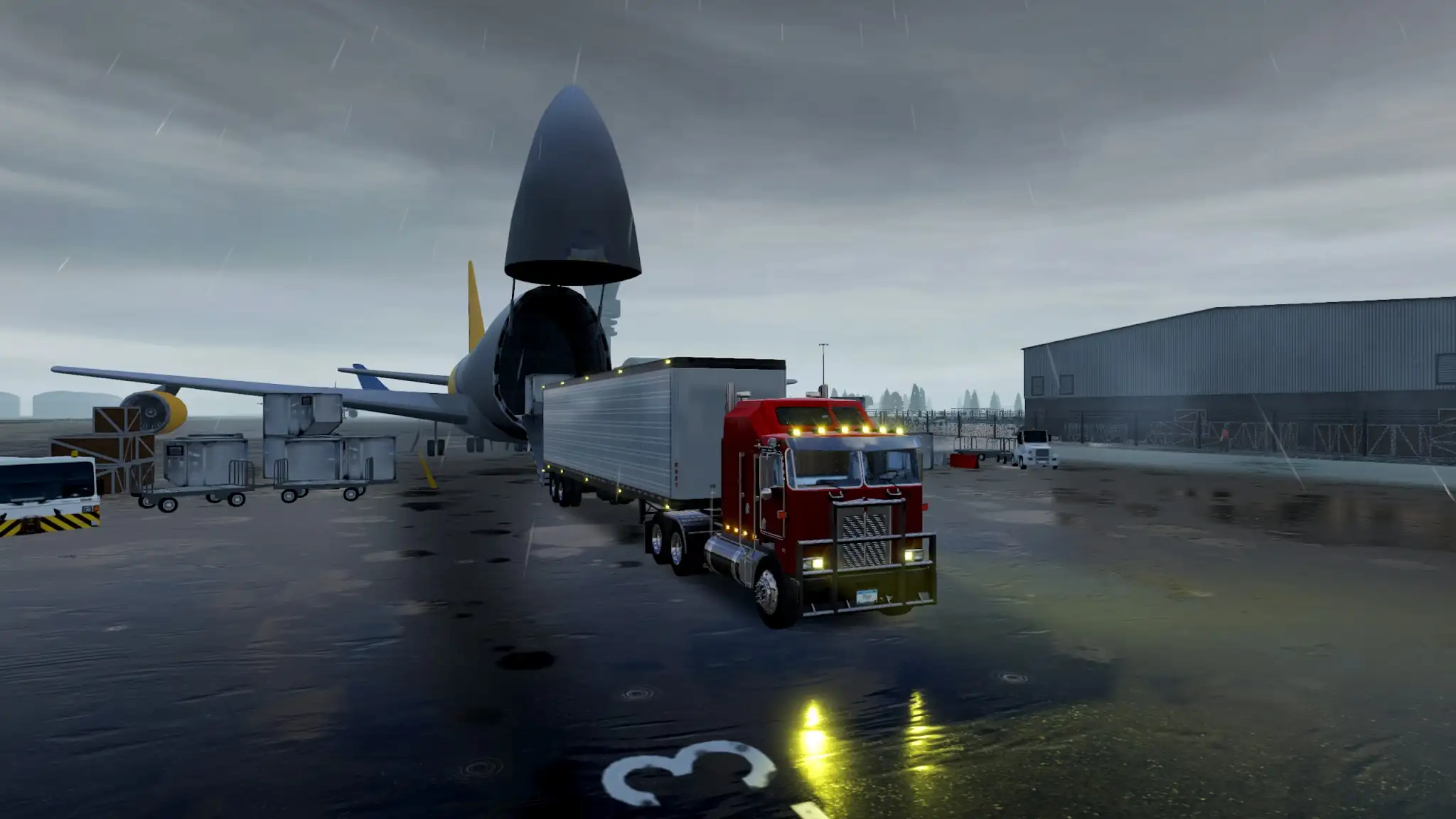 Captura de tela Truck Simulator Big Rigs 1
