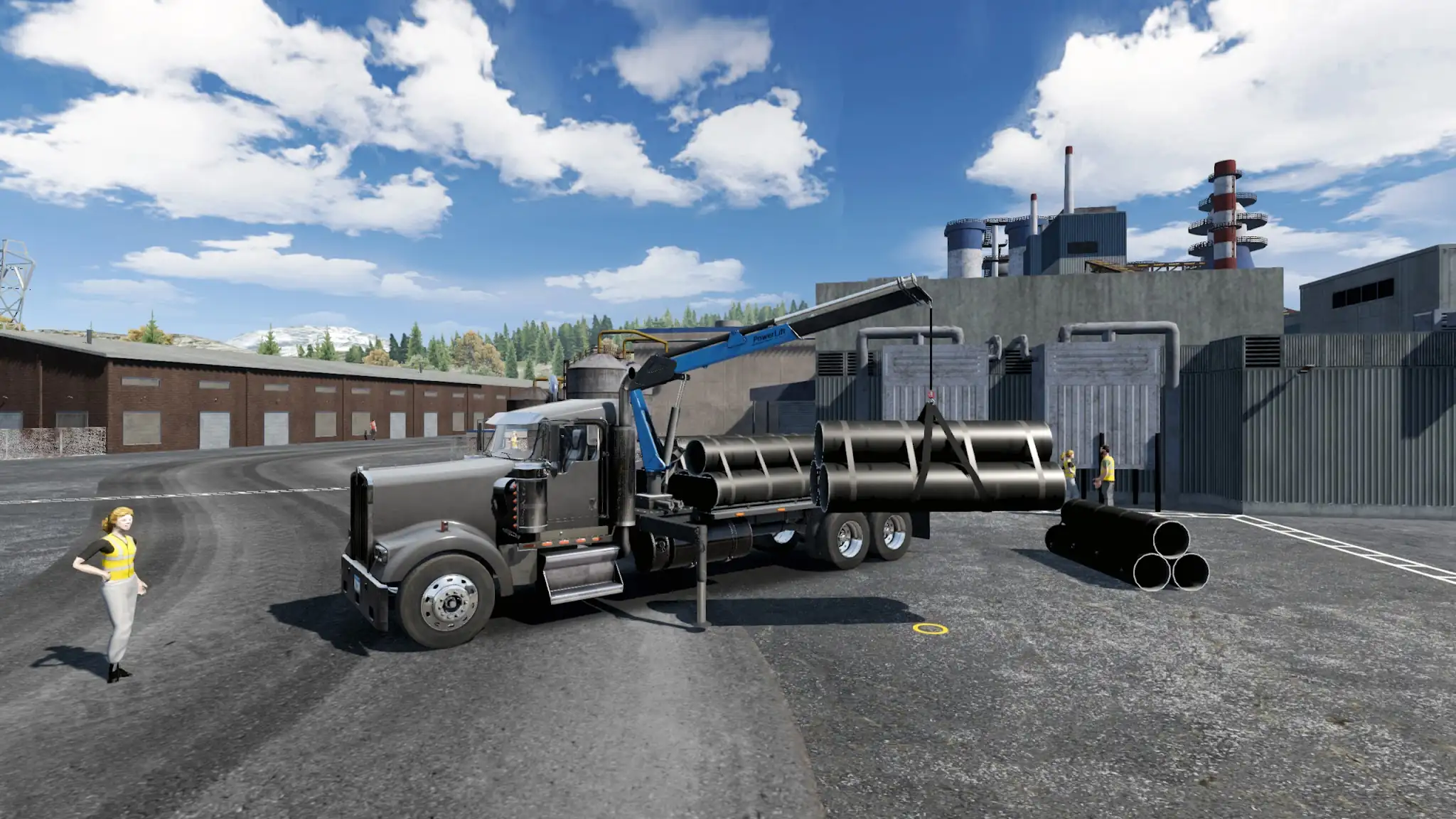 Captura de tela Truck Simulator Big Rigs 5