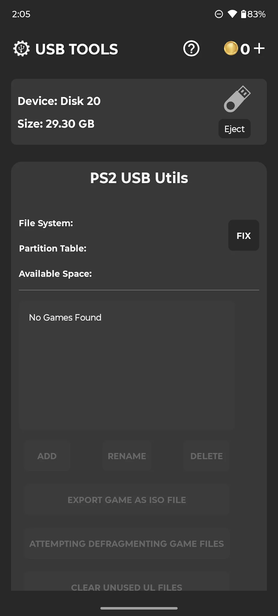 Скриншот USB TOOLS 4